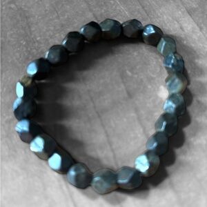 Faceted Pyrite Beaded for Bracelet Prosperity & Abundance